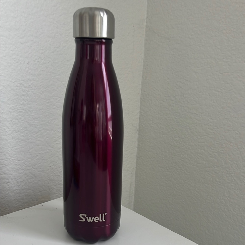 S'well Insulated Bottle in Deep Purple (sangria color)